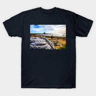 The Holy Island of Lindisfarne Fishing Rope T-Shirt